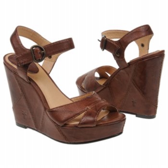 Frye Shoes - Frye Campus Corrina Wedge Sandal 8